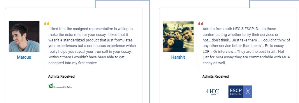 Happy clients feedback